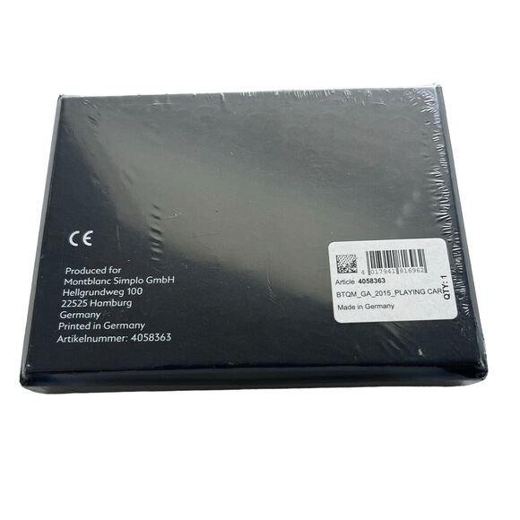 Mont Blanc Playing Cards Set Of 2 In A Box - Picture 3 of 10